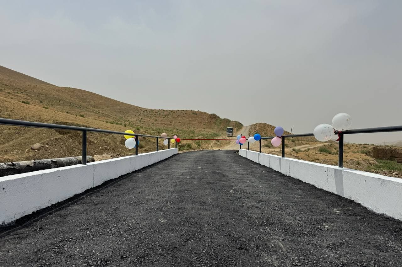 Dehqonobodning Oqmachit mahallasida ikkita yangi ko‘prik ishga tushdi