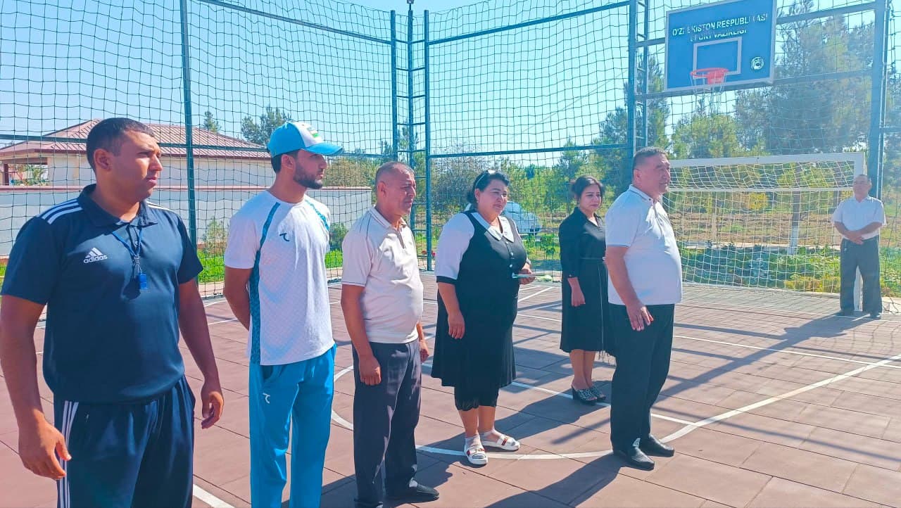 Koson tumani Arabxona mahallasida zamonaviy sport maydonchasi foydalanishga topshirildi