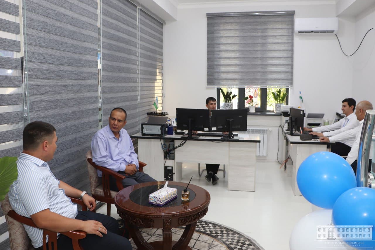 Китобда Кадастр агентлиги ва Давлат кадастрлари палатаси бўлимининг янги замонавий биноси фойдаланишга топширилди