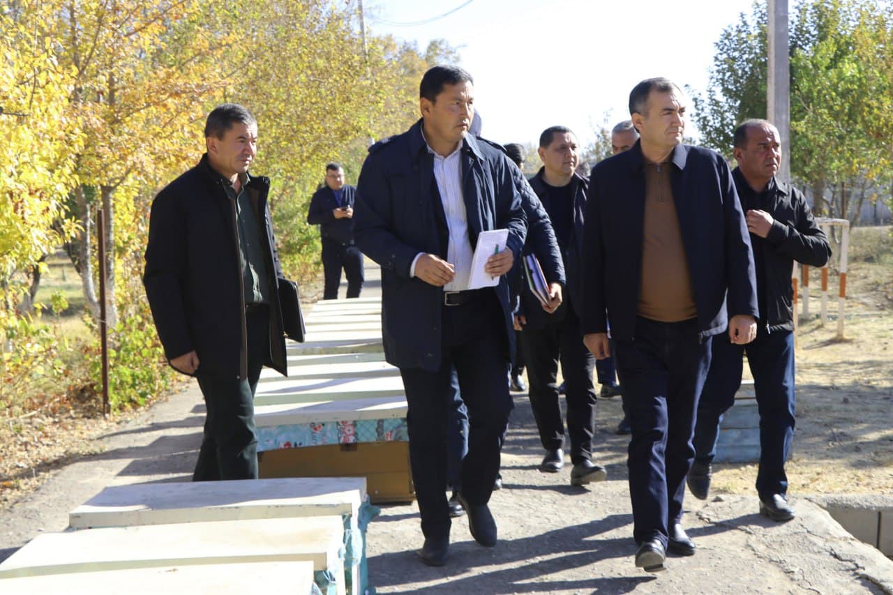 Вилоят ҳокими Қарши туманида ўрганишлар олиб борди