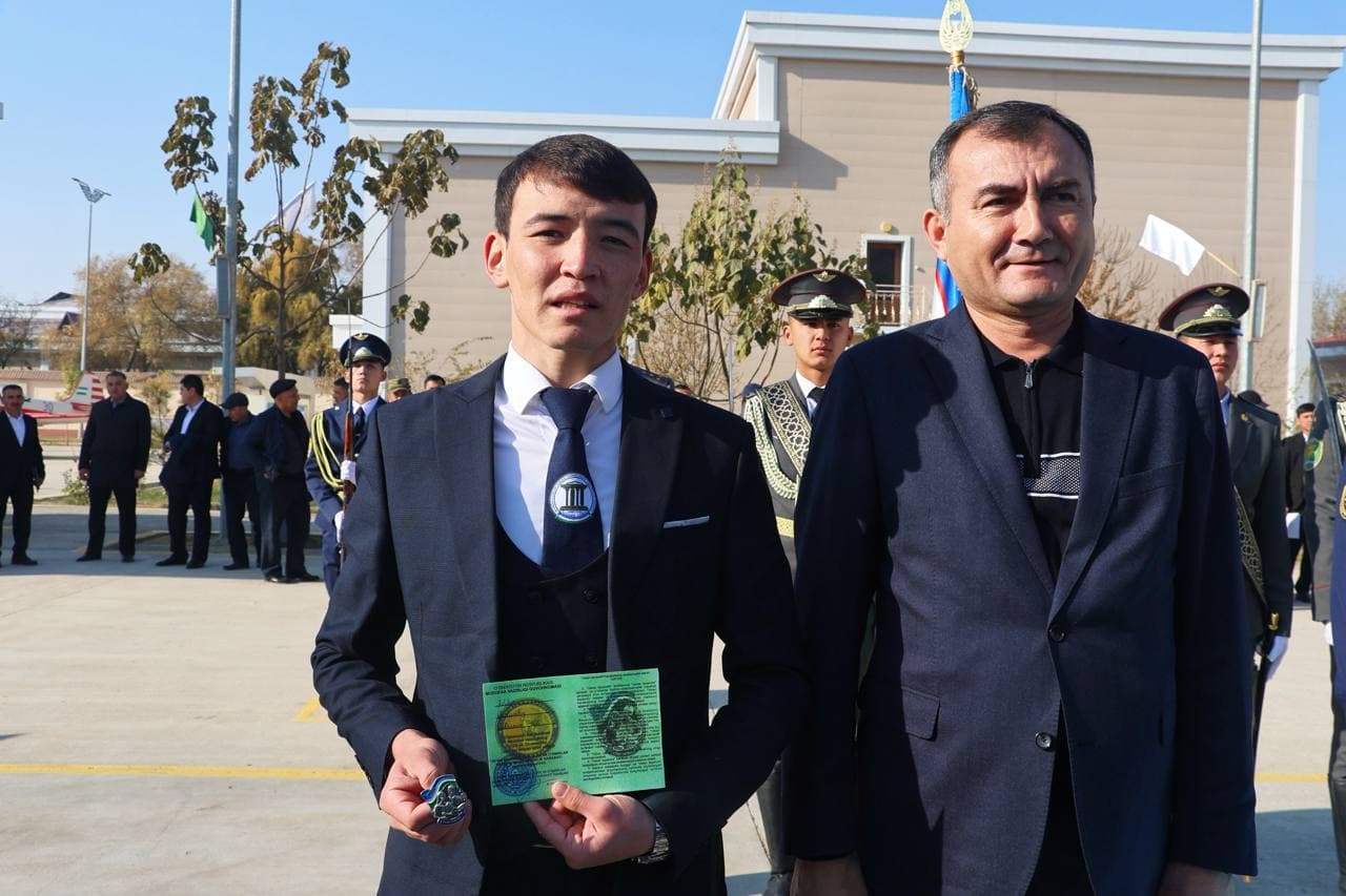 “Vatan tayanchi” otryadlari a’zolari tantanali va’da berdi