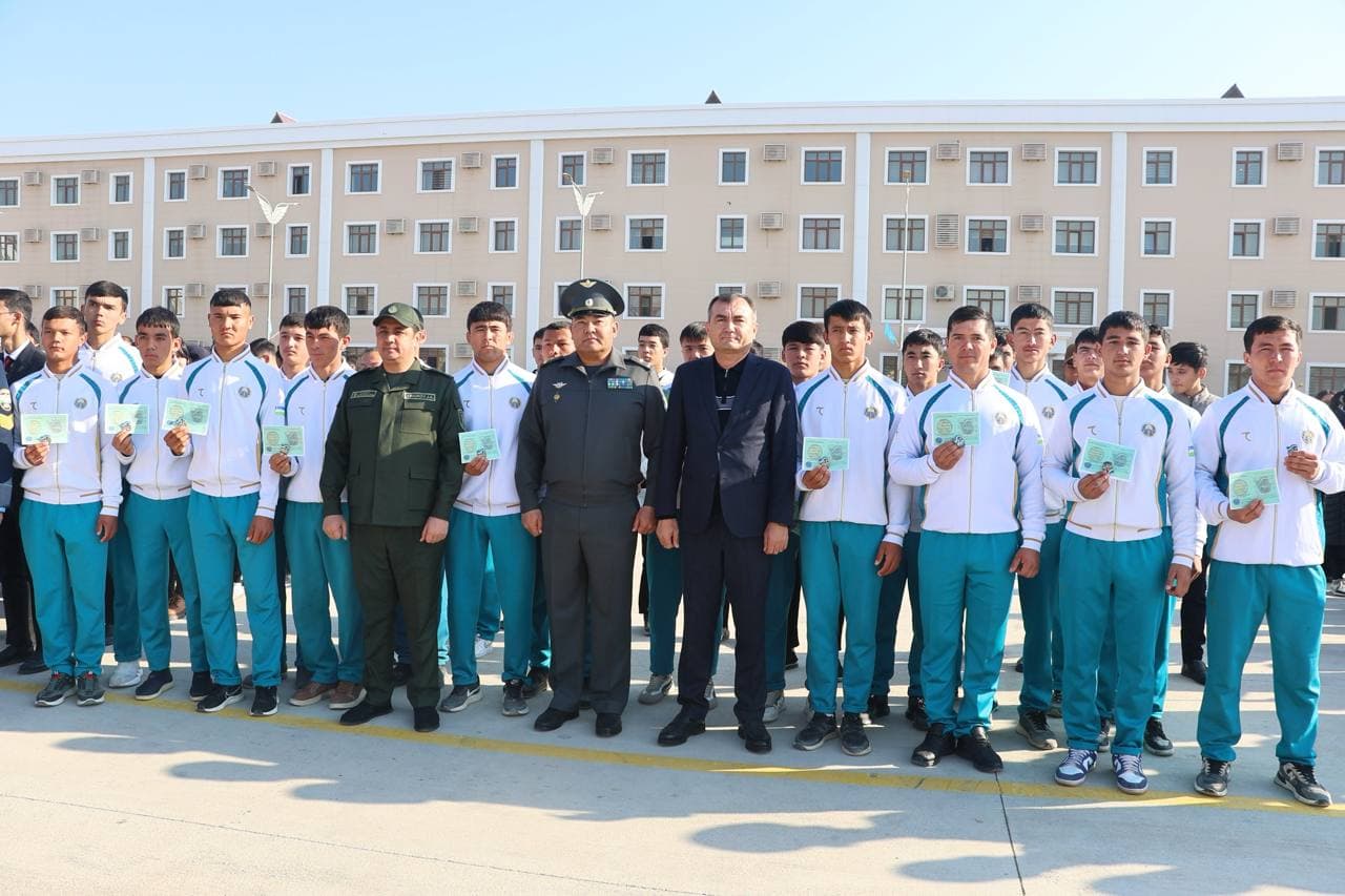 “Vatan tayanchi” otryadlari a’zolari tantanali va’da berdi