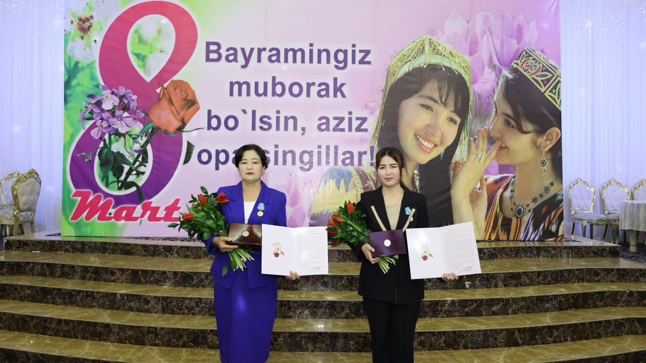 Viloyatimiz markazida Xalqaro xotin-qizlar kuni munosabati bilan bayram dasturi tashkil etildi