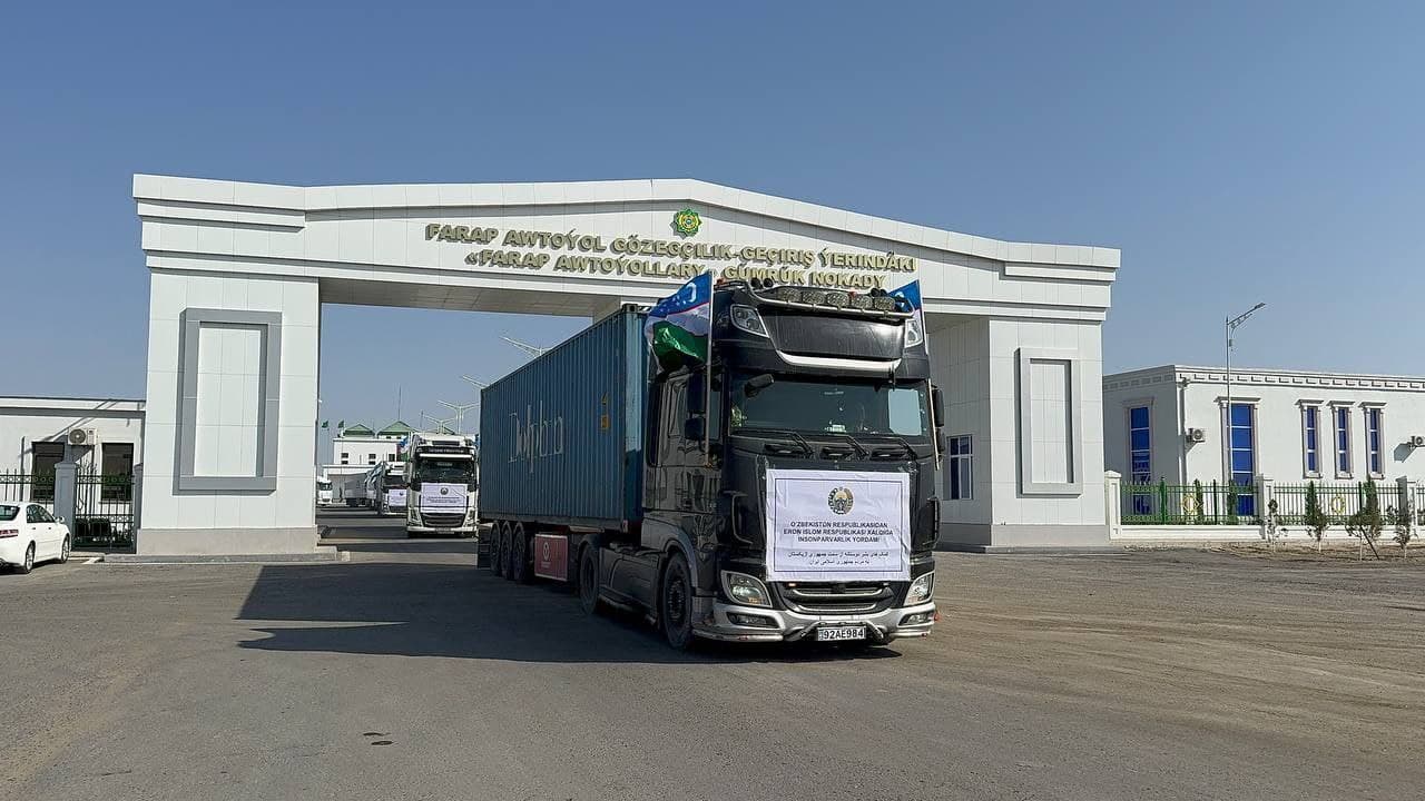 Oʻzbekiston Respublikasi tomonidan Eron xalqiga insonparvarlik yordami yuborildi