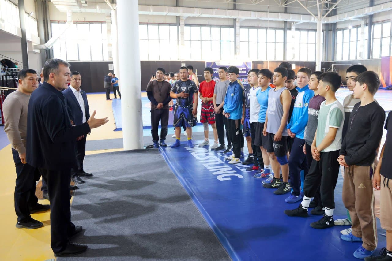 Viloyat hokimi sport yoʻnalishida oʻrganishlar olib bordi