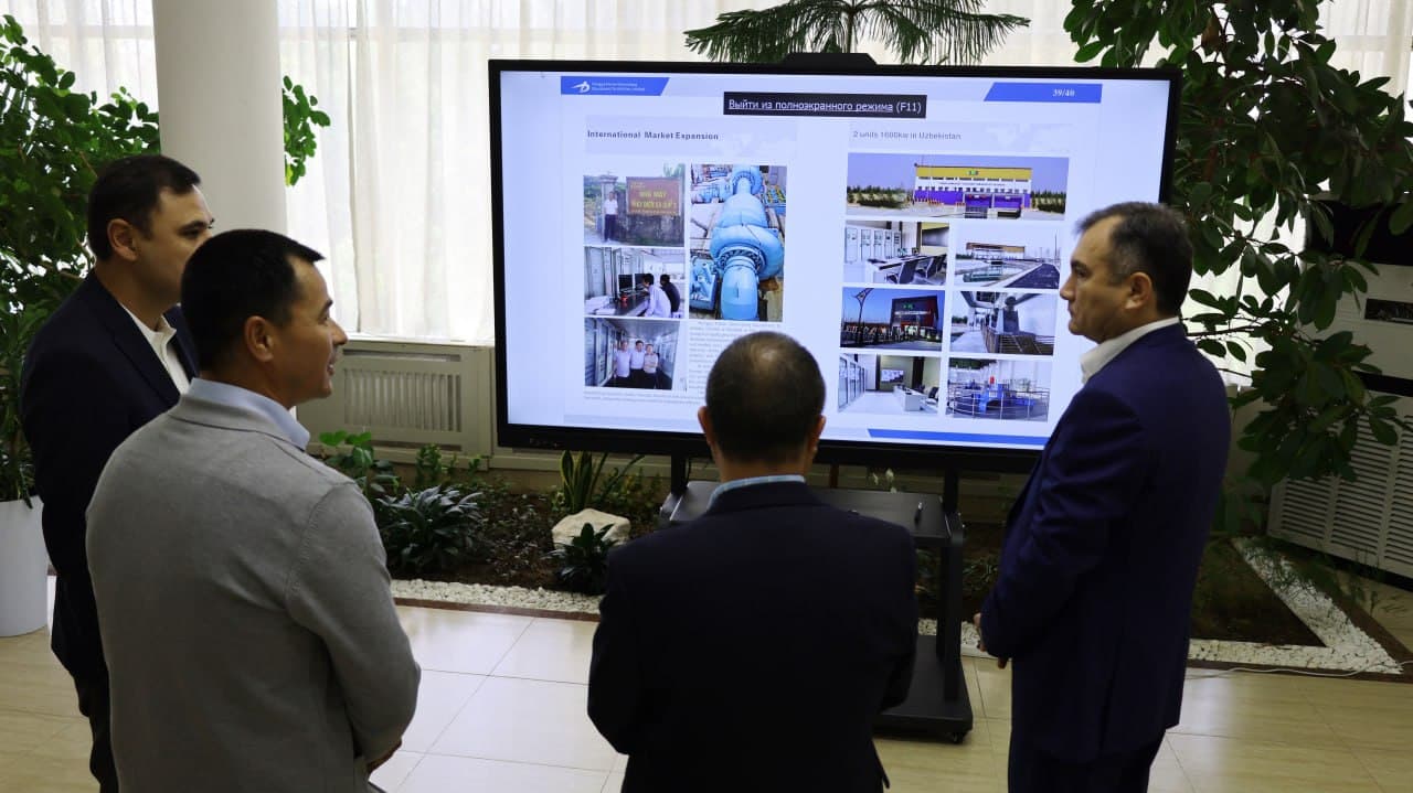 Вилоятда кичик ГЕС қуриш бўйича инвестор билан мулоқот қилинди