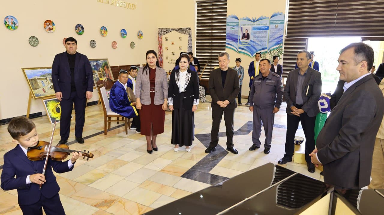 Viloyat hokimi Murotjon Azimov Muborak tumanida o'rganishlar olib bordi