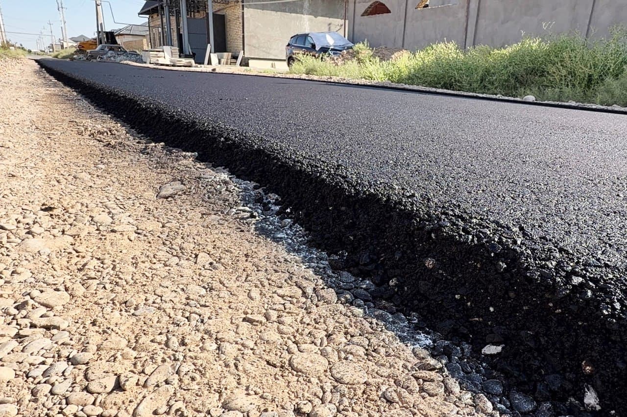 Batosh mahallasida yo‘l infratuzilmasi yaxshilanmoqda