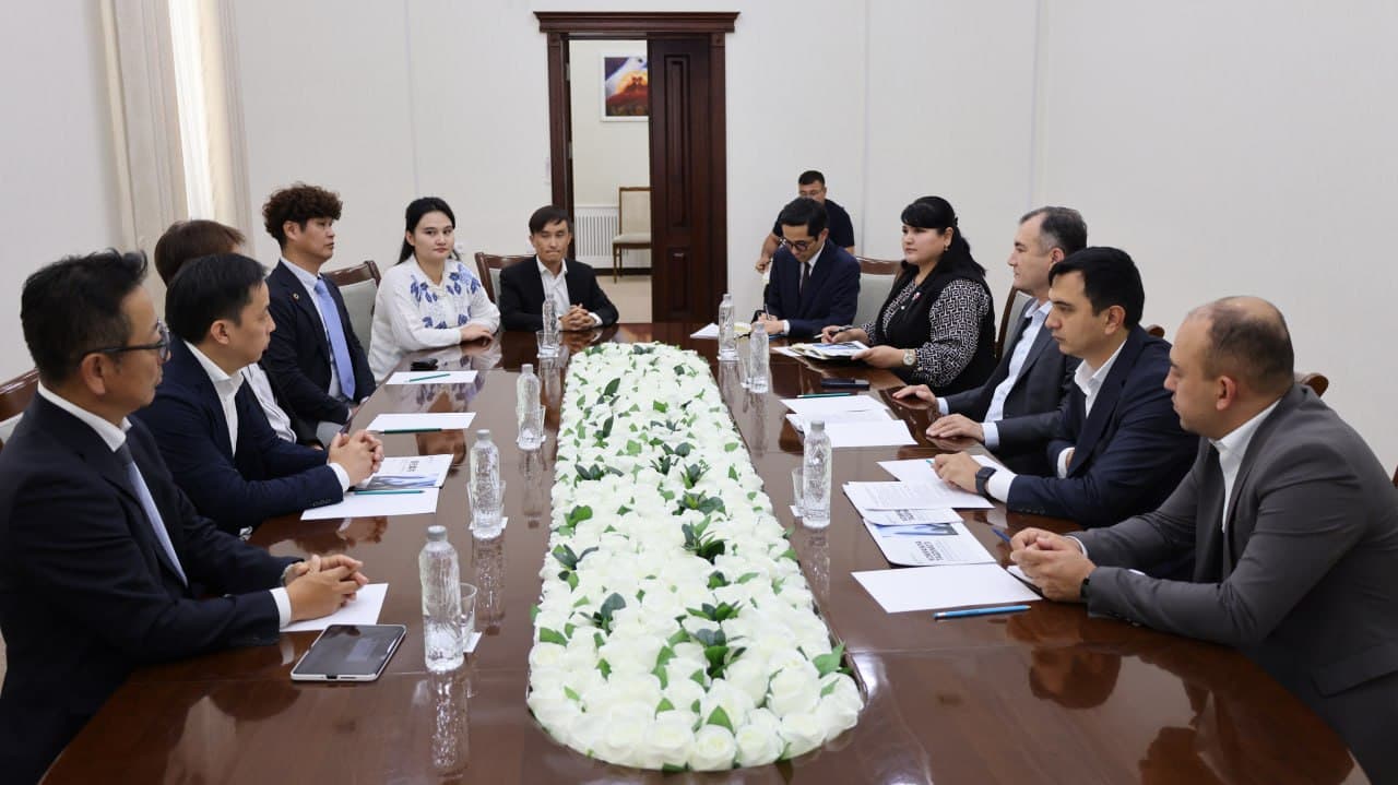 Qashqadaryo viloyati hokimi Murotjon Azimov Yaponiya delegatsiyasi bilan uchrashuv o‘tkazdi