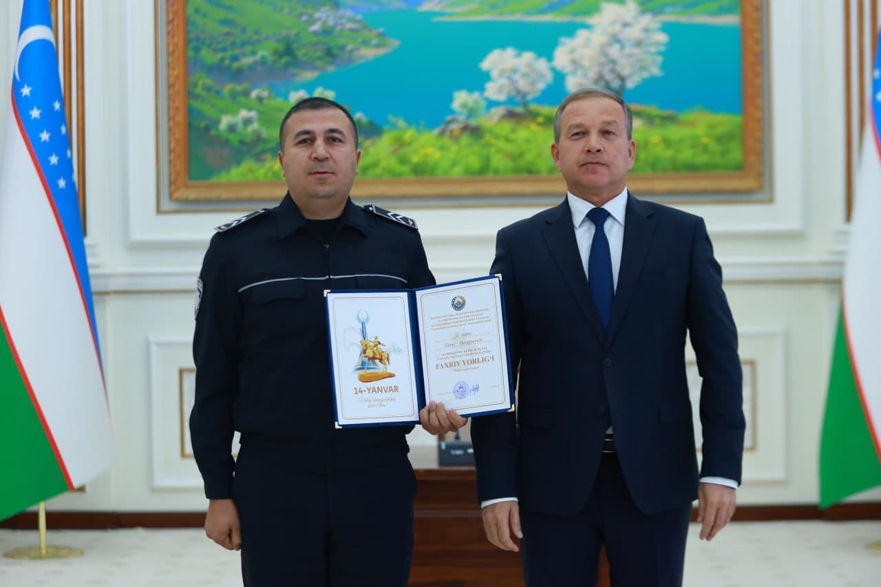 Navoiy viloyati hokimligida soha xodimlarini taqdirlash marosimi bo‘lib o‘tdi