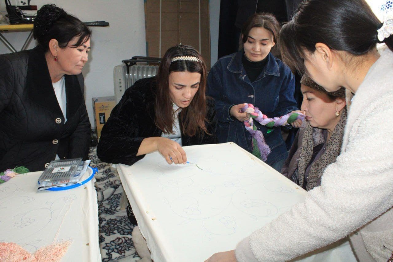 “Аёл фаровонлиги-тараққиёт ва барқарорликнинг пойдеворидир” лойиҳаси амалда