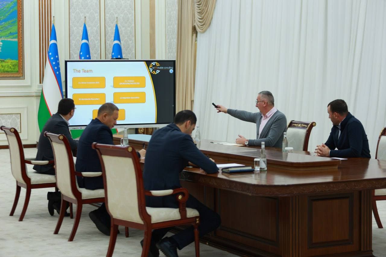 Нормат Турсунов Руминиянинг “Remarkable Consulting” компанияси ижрочи директорини қабул қилди