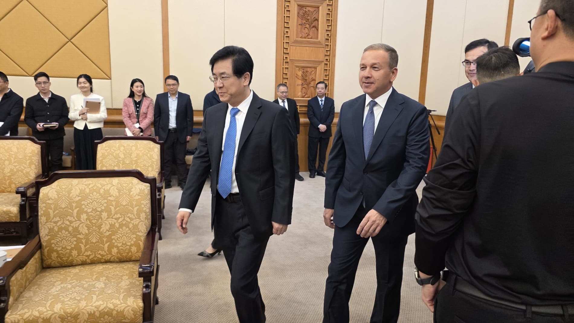 Делегациянинг Хитой сафари давом этмоқда