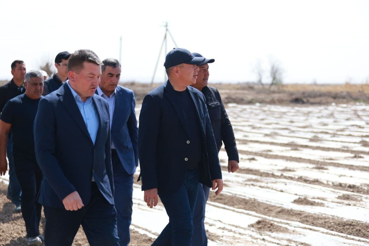 "KARMANA WORLD AGROTECH" MCHJ yer maydonlarida chigit ekish ishlari boshlab yuborildi