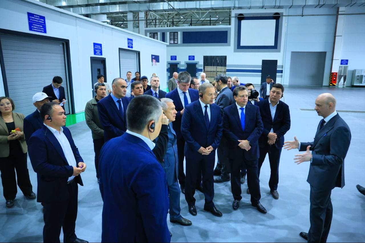 Навоий вилояти саноатида муҳим воқеа юз берди — “UNIGROUP NAVOIY” корхонаси ишга туширилди