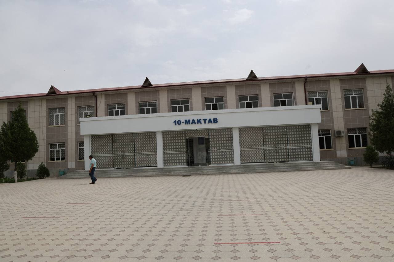 Ta’lim va mehnat uyg‘unligi: 10-sonli maktab faoliyati bilan tanishildi