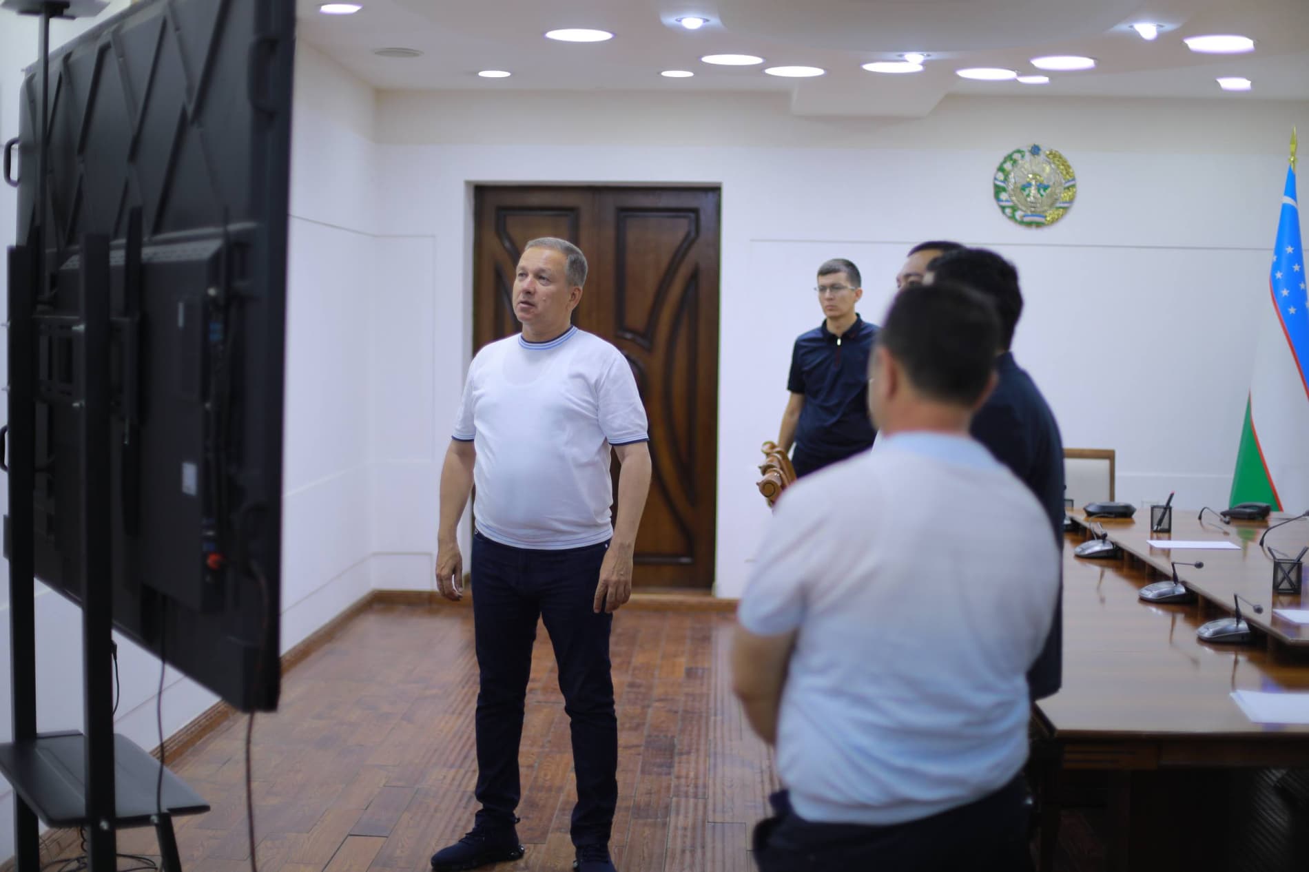 Навоийда IT соҳасини ривожлантиришга қаратилган истиқболли лойиҳалар муҳокама қилинди