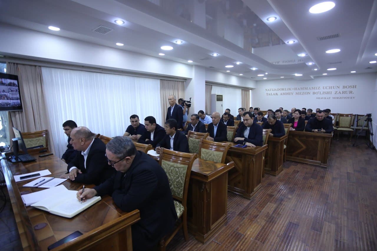 Navbatdagi apparat yig‘ilishi bo‘lib o‘tdi