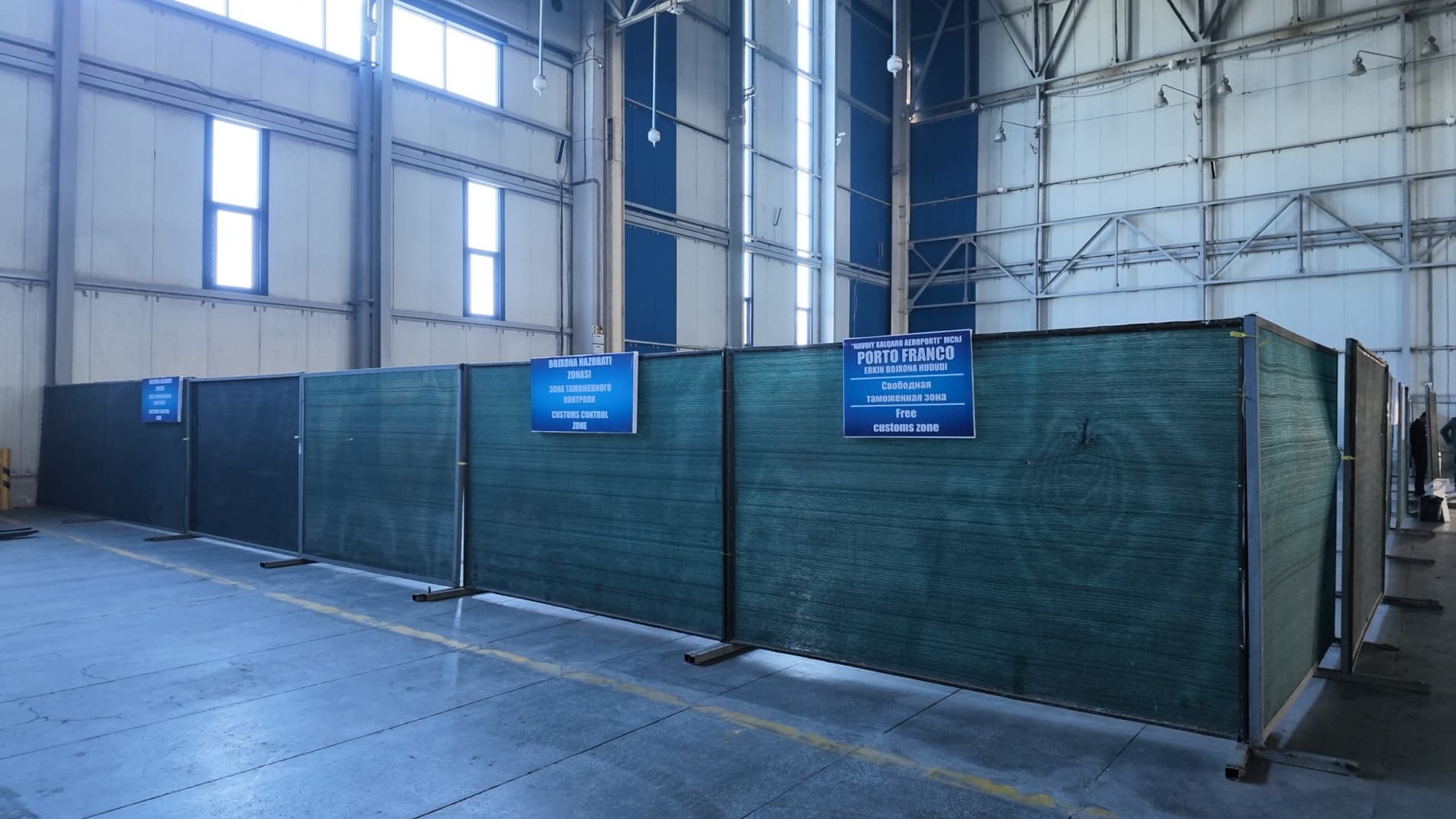 NAVOIY XALQARO AEROPORTIDA OʻRTA OSIYODA YAGONA “PORTO-FRANCO”