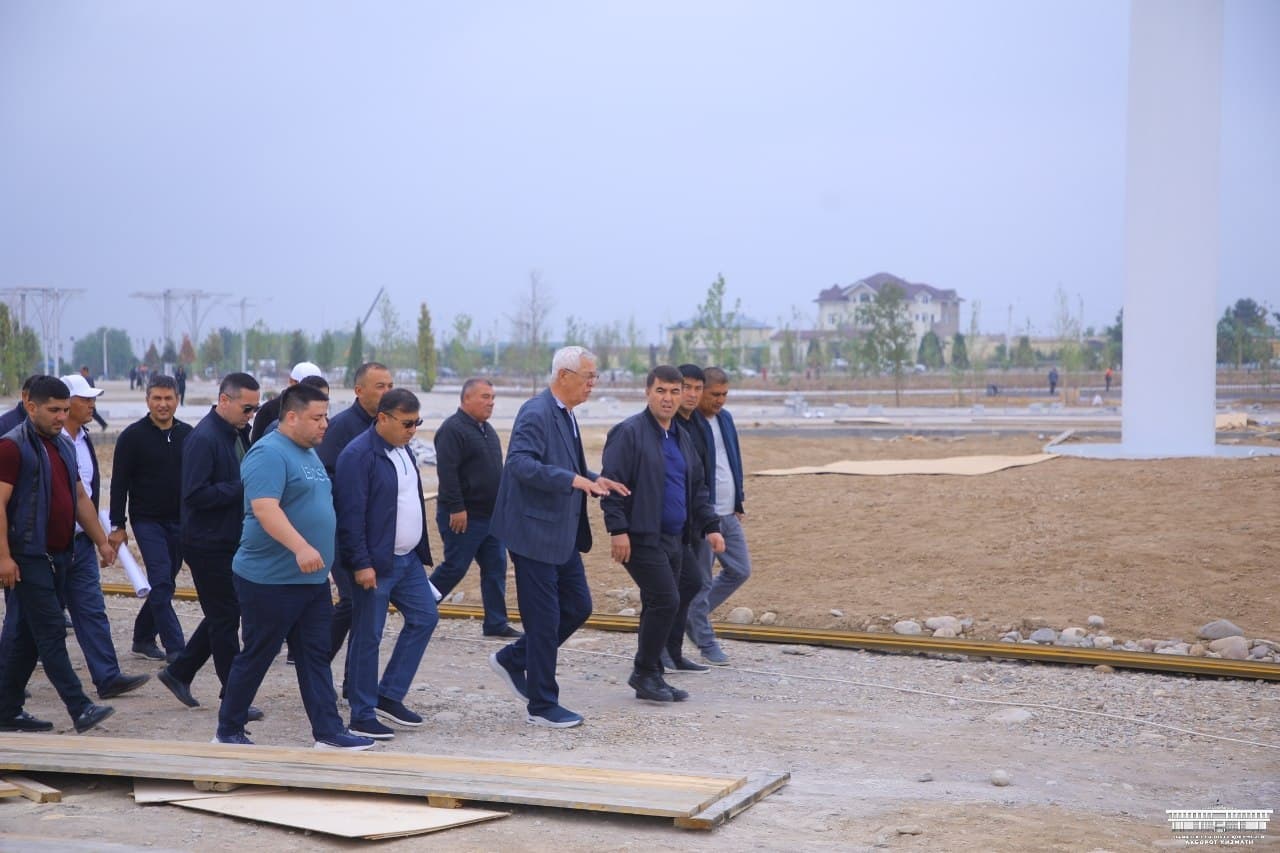 "Янги Ўзбекистон боғи"- қурилишни тез ва сифатли амалга ошириш керак