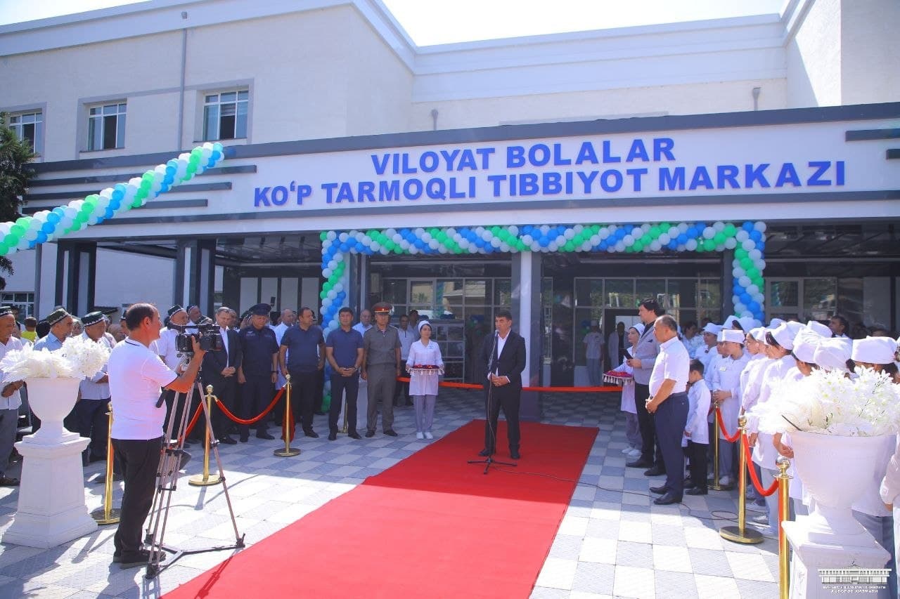 Ирвадондаги болалар шифохонаси қайта таъмирланиб, биринчи босқичи фойдаланишга топширилди