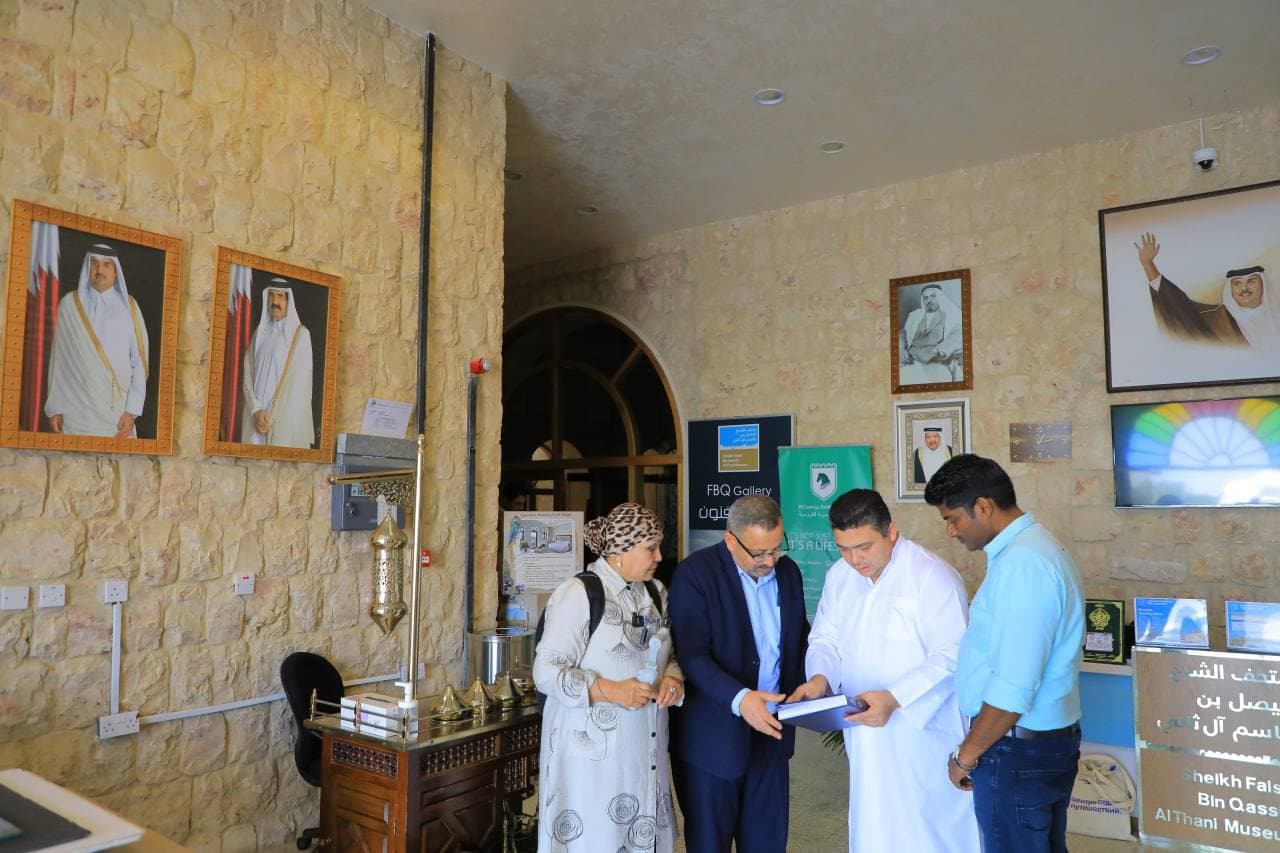 Axsikent arxeologiya parki Shayx Faysal bin Qosim Al Tani muzeyi bilan hamkorlik oʻrnatdi