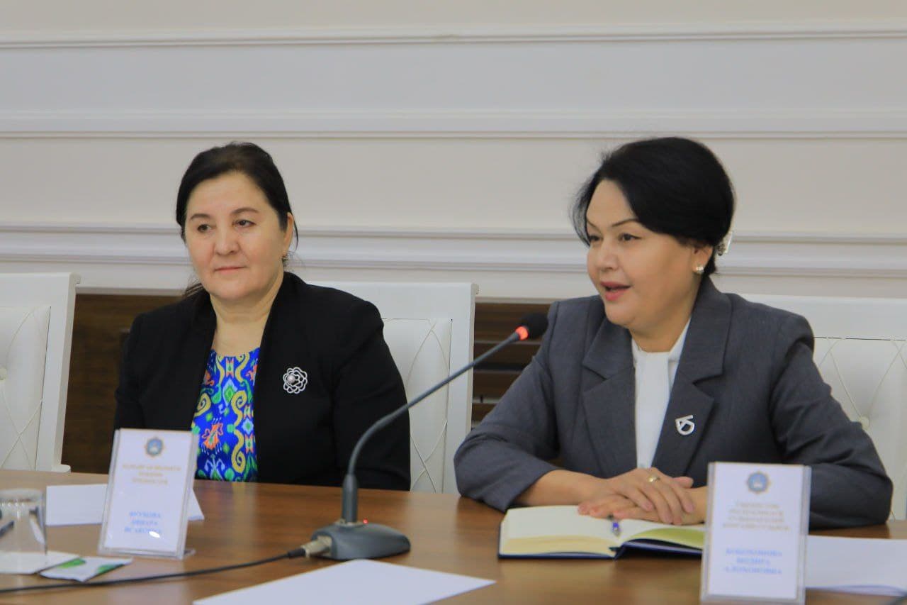 Судьялар олий кенгаши ташаббуси билан Кенгаш ҳузуридаги Ўзбекистон Судьялар клубининг Аёл судьялар жамоаси томонидан Наманган вилоятида давра суҳбати ўтказилди.