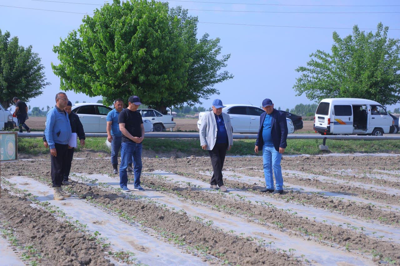 Поп туманида қишлоқ хўжалиги бўйича амалий семинар ўтказилди