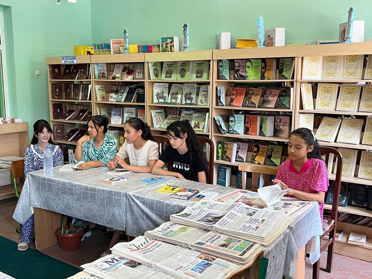 Норин туманида “Долзарб 90 кун” лойиҳаси доирасида мазмунли таътил ташкил этилмоқда