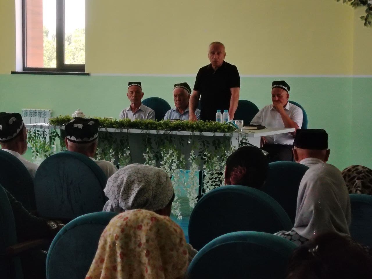 Поп туманида “Нуроний” жамғармаси ташаббуси билан навбатдаги йиғилиш ташкил этилди