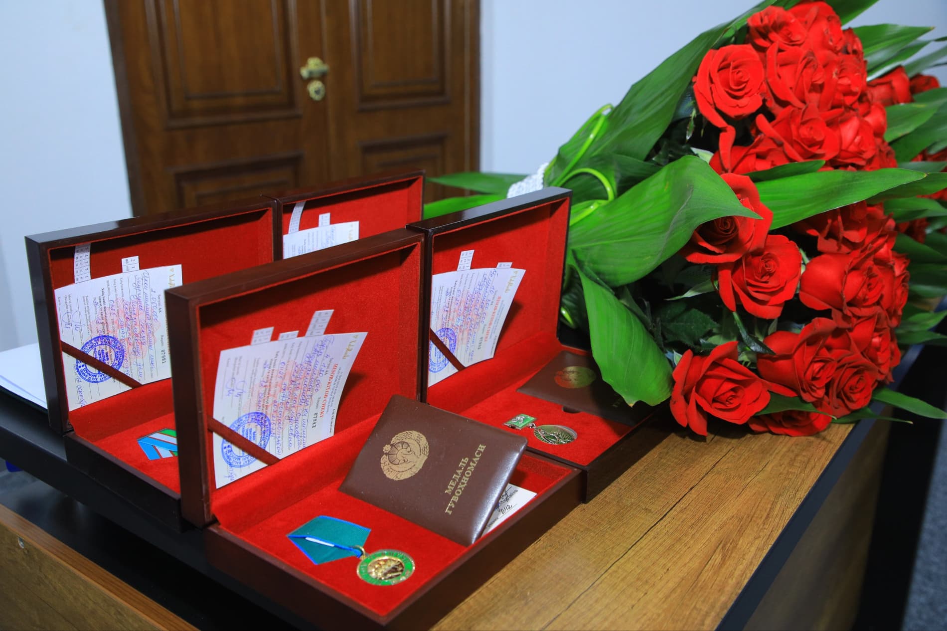 Davlat mukofotlari egalariga tantanali ravishda topshirildi