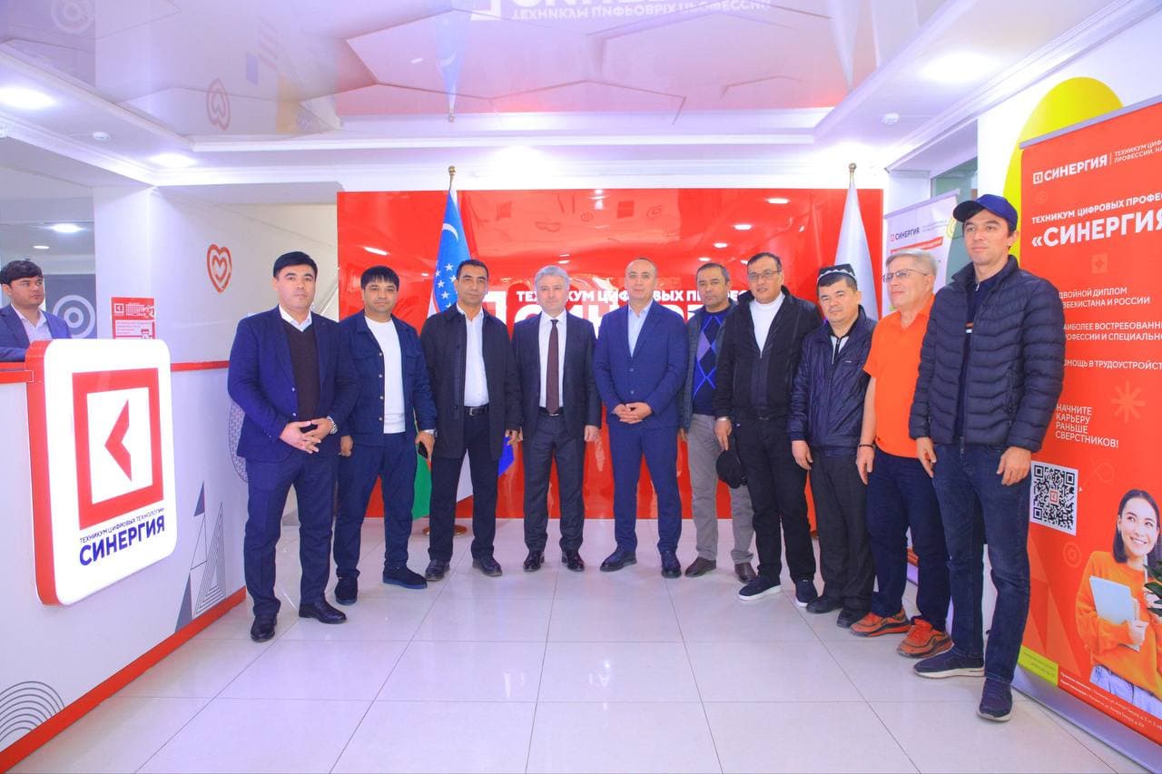 Sinergiya raqamli kasblar texnikumida Press-tur va matbuot anjumani bo‘lib o‘tdi