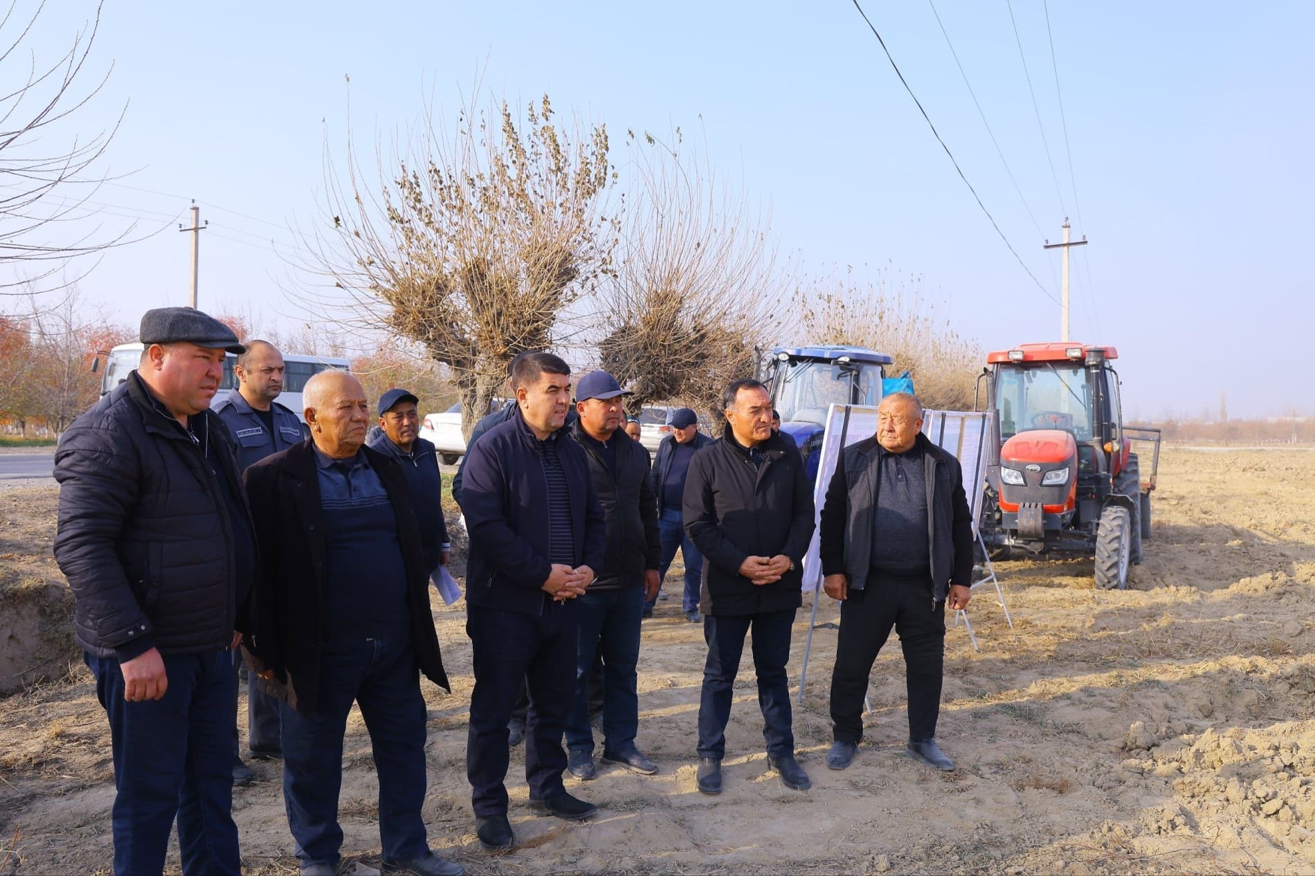 Эски боғлар тарихга айланди: Янгиқўрғонда интенсив олхўри боғи барпо этилмоқда