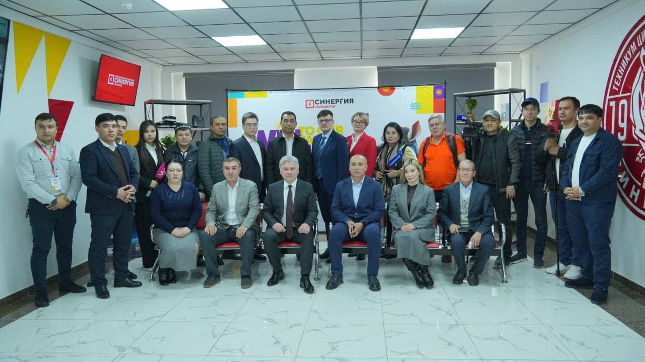 Sinergiya raqamli kasblar texnikumida Press-tur va matbuot anjumani bo‘lib o‘tdi