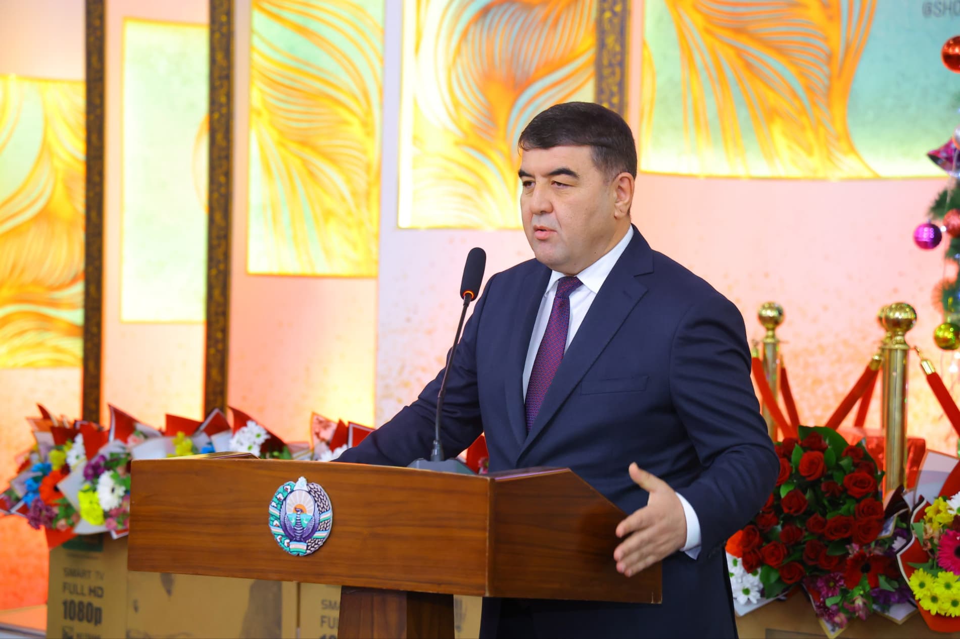 Бугун Наманган шаҳридаги “Шодиёна” тантаналар мажмуасида Қишлоқ хўжалиги ходимлари куни — “Ҳосил байрами” муносабати билан байрам тадбири бўлиб ўтди.