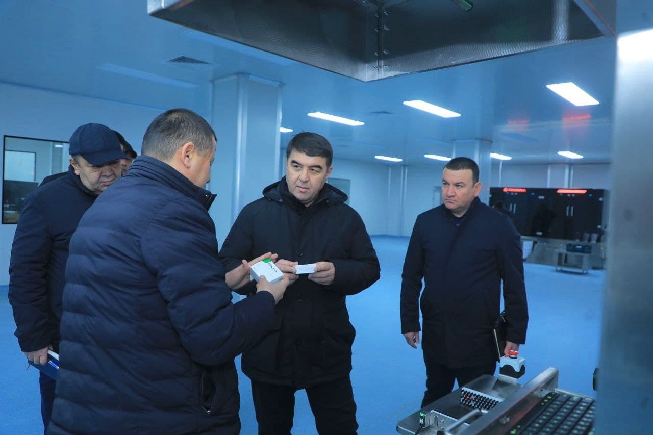 Namanganda “NANO PHARMACEUTICAL”ning zamonaviy dori ishlab chiqarish korxonasi ish boshlash arafasida