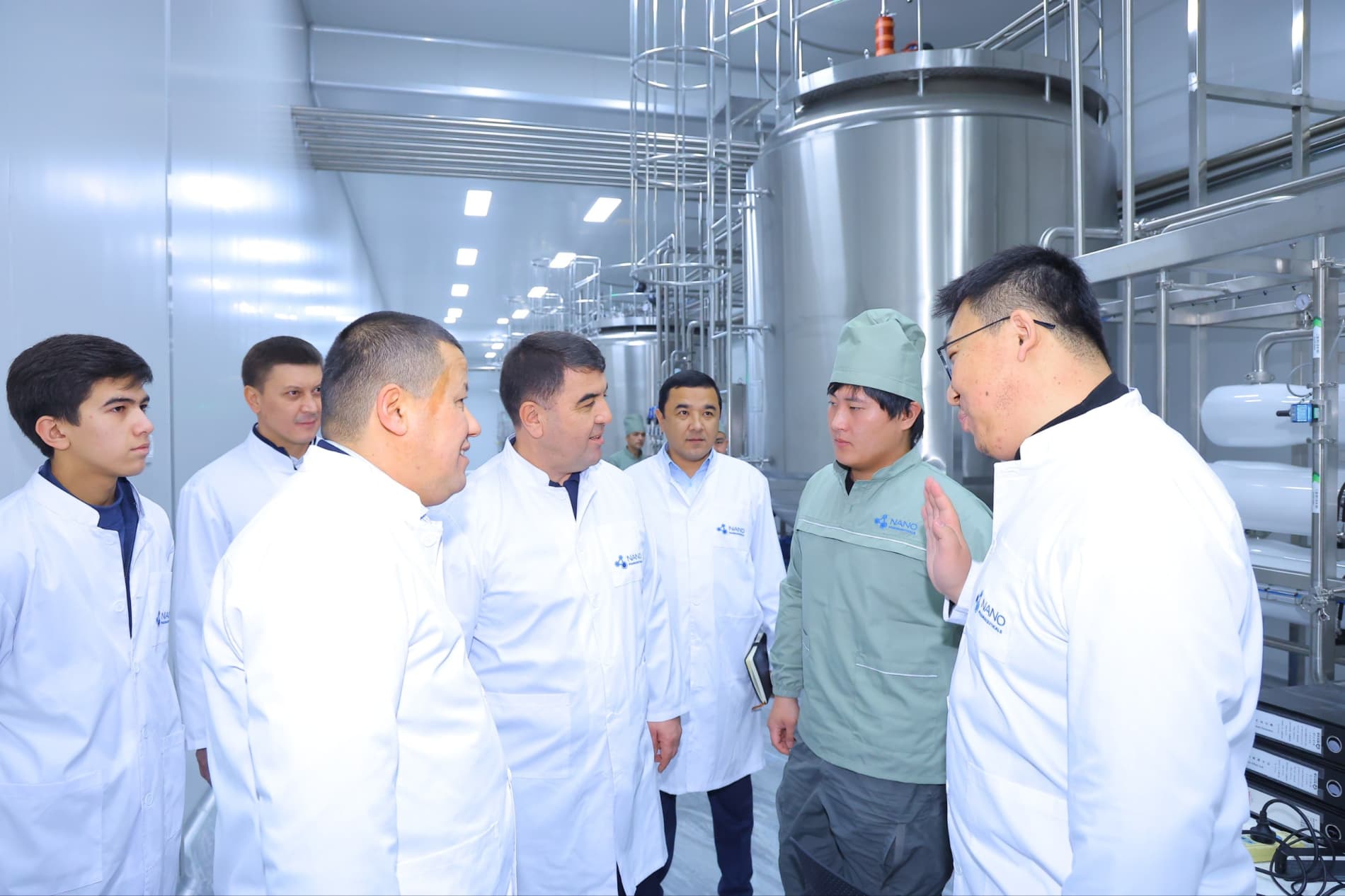 “NANO PHARMACEUTICAL” farmatsevtika korxonasining birinchi bosqichi ishga tushirildi