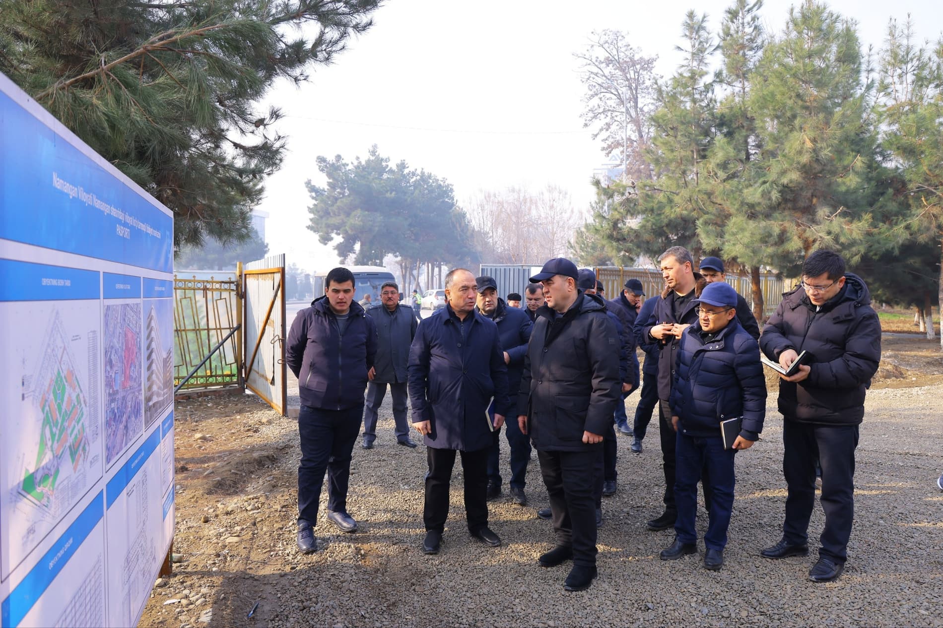 Namangan shahridagi viloyat ko‘p tarmoqli tibbiyot markazida qurilish-taʼmirlash ishlari olib borilmoqda.