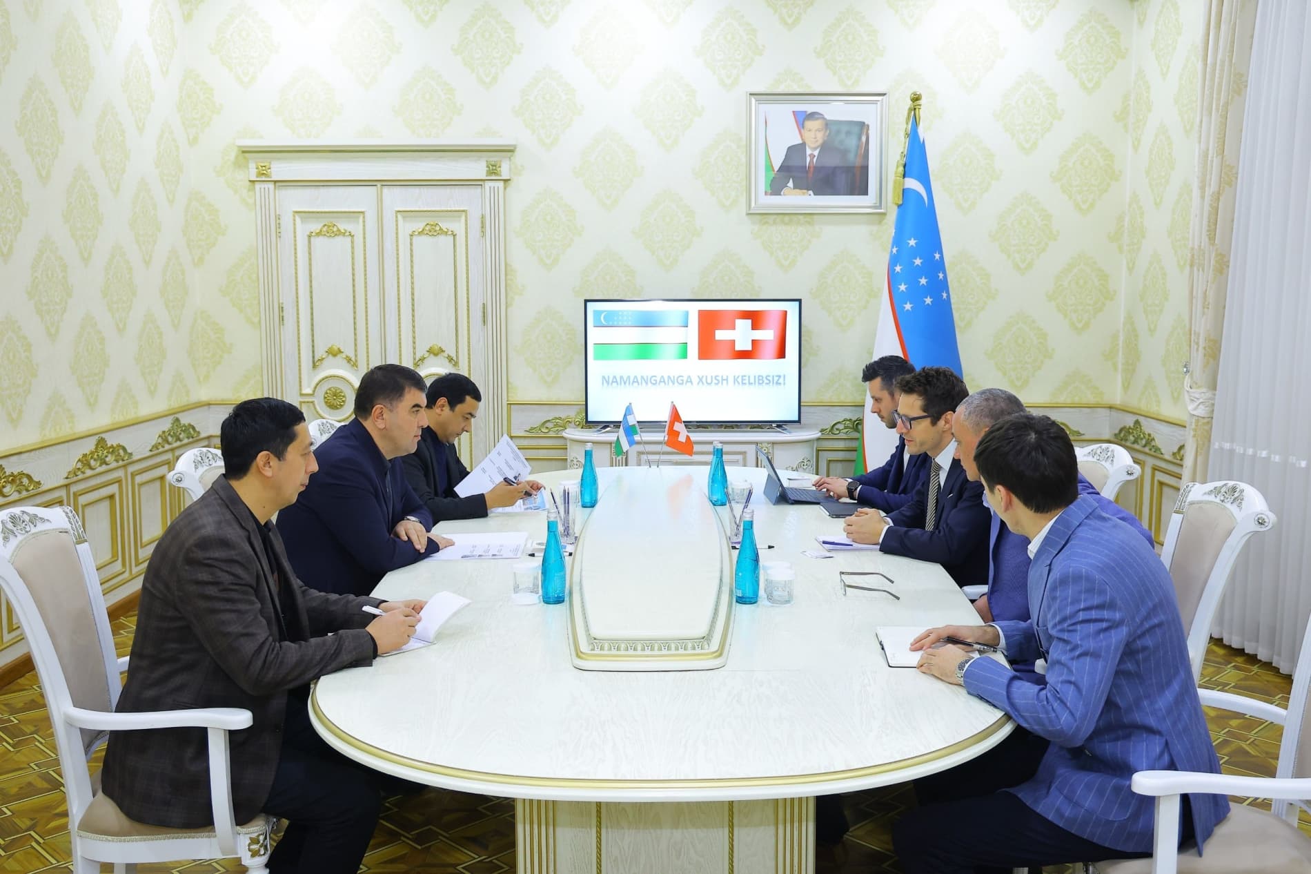 Shveysariyaning “Bartholet” kompaniyasi rahbariyati Namanganda kanatli yo‘llar qurish taklifi bilan keldi.