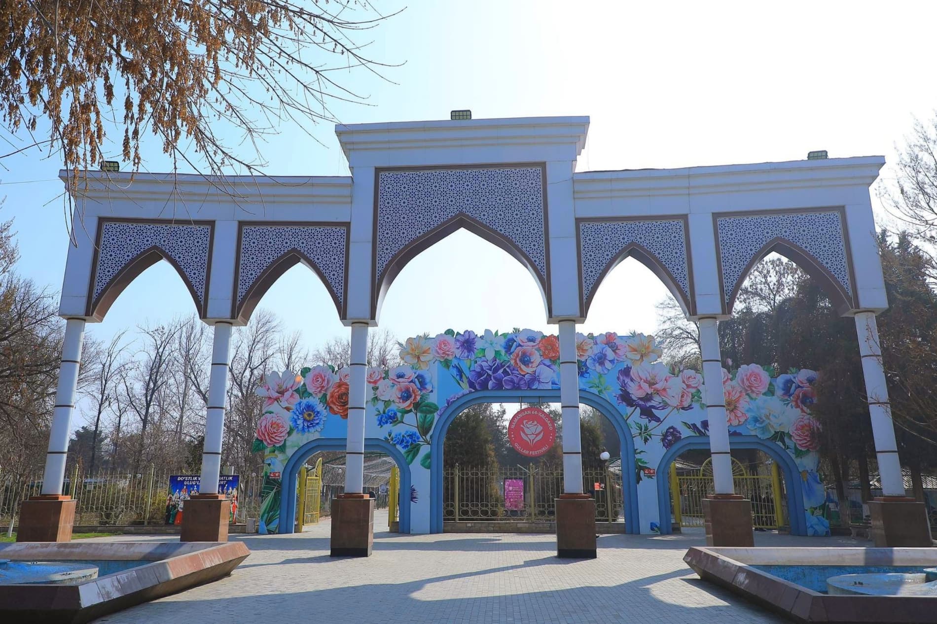 "Бобур боғи" янги қиёфада: 65-халқаро "Гуллар фестивали"га пухта тайёргарлик кўрилмоқда.