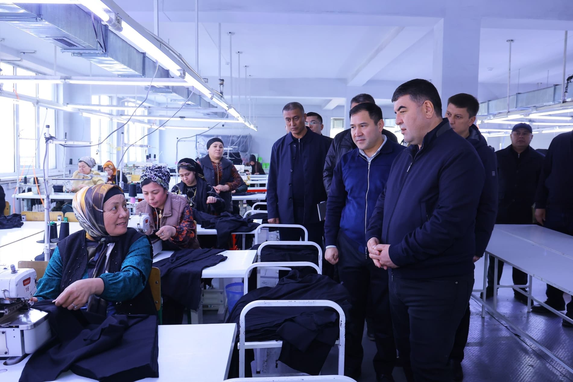 Янги Наманган туманида саноат ривожланмоқда