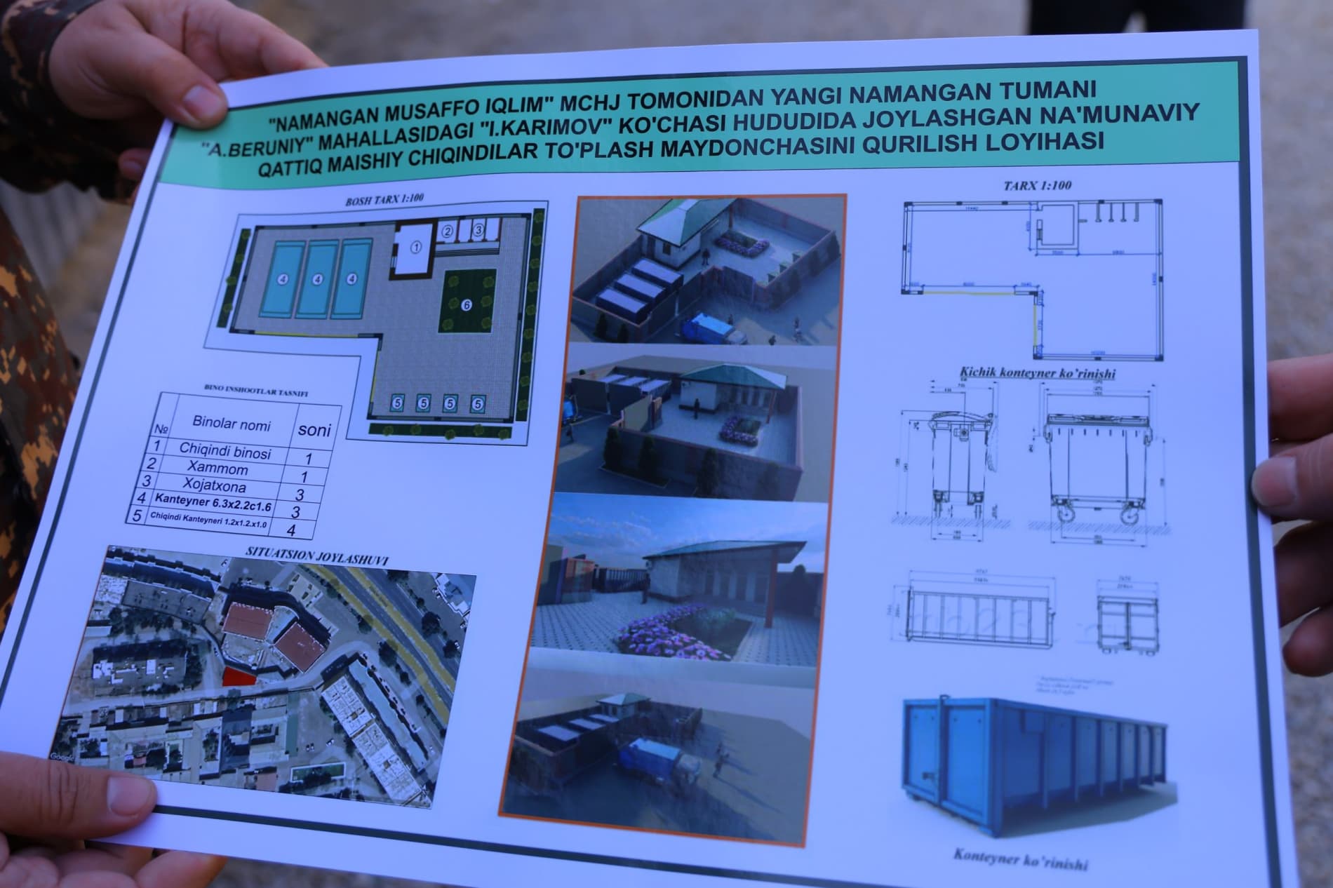 “Musaffo iqlim” MCHJ faoliyatini tubdan yaxshilash: chiqindilarni boshqarishda yangi bosqich