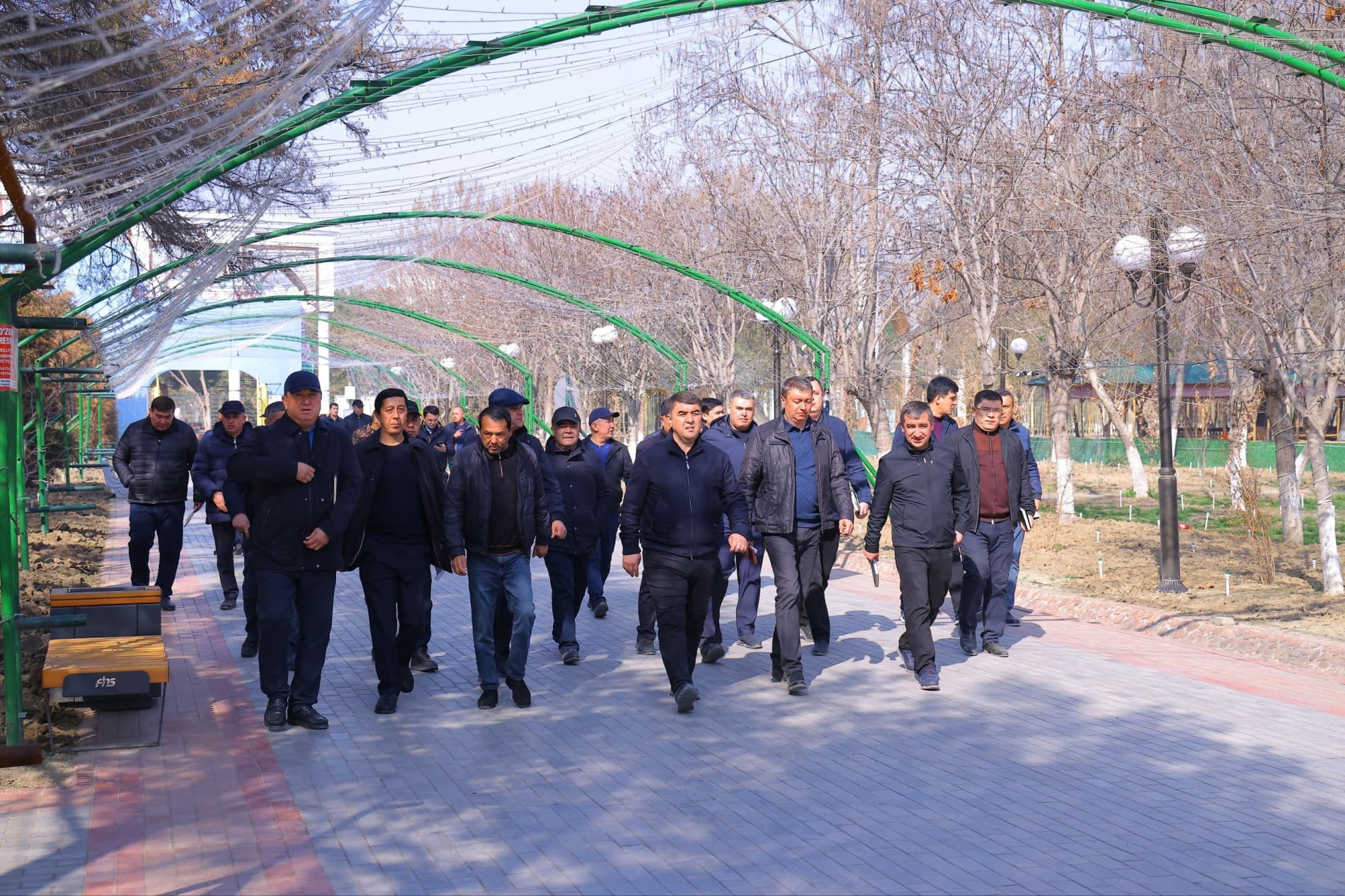 "Бобур боғи" янги қиёфада: 65-халқаро "Гуллар фестивали"га пухта тайёргарлик кўрилмоқда.