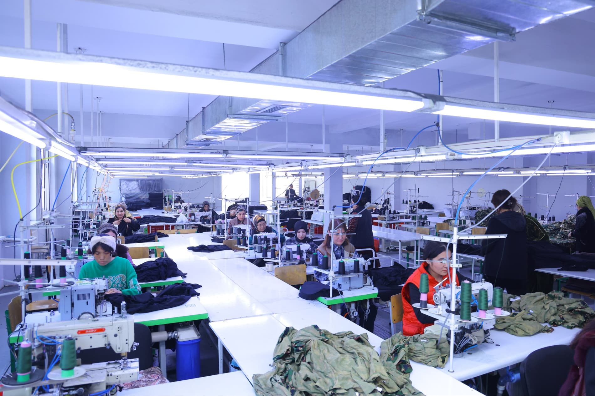 Янги Наманган туманида саноат ривожланмоқда