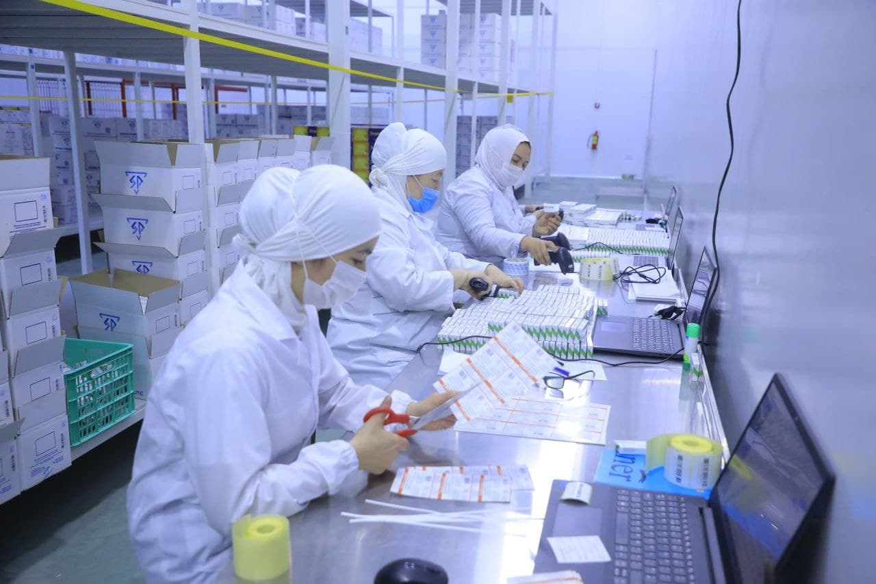 Косонсойда фармацевтика саноати жадал ривожланмоқда