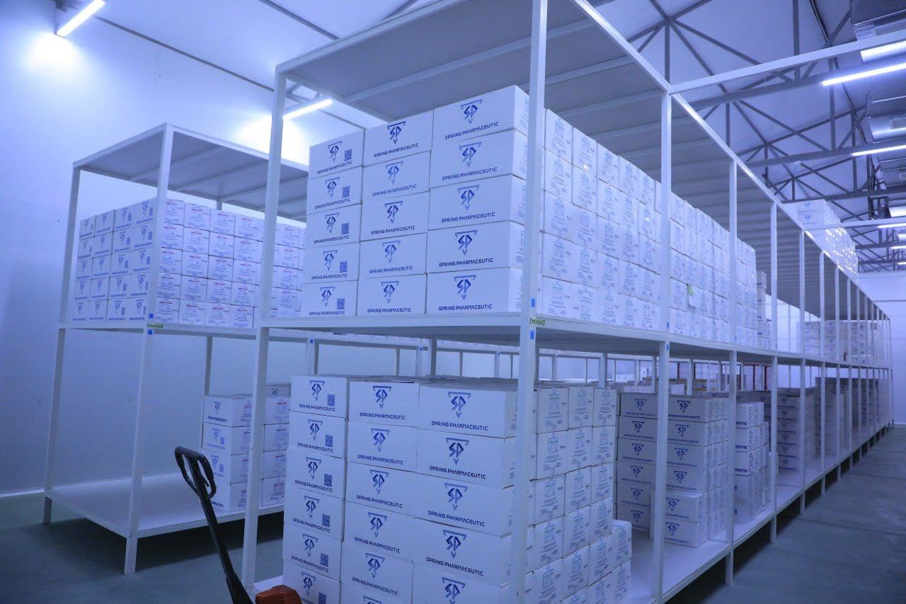 Косонсойда фармацевтика саноати жадал ривожланмоқда