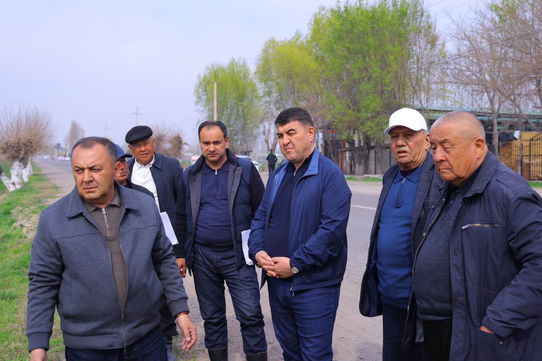 ПОП ТУМАНИДА БАҲОРГИ АГРОТЕХНИК ИШЛАРНИНГ БОРИШИ ЎРГАНИЛДИ