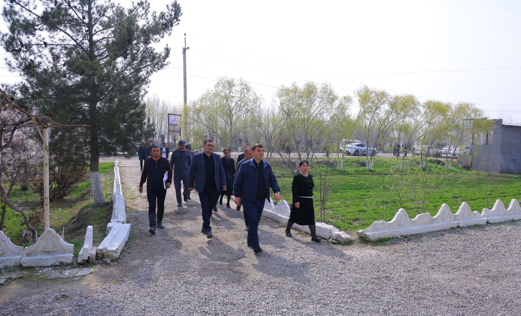 Мингбулоқ туманида “Янги Ўзбекистон қиёфасидаги маҳалла” дастури доирасида амалга оширилаётган ишлар билан танишилди.