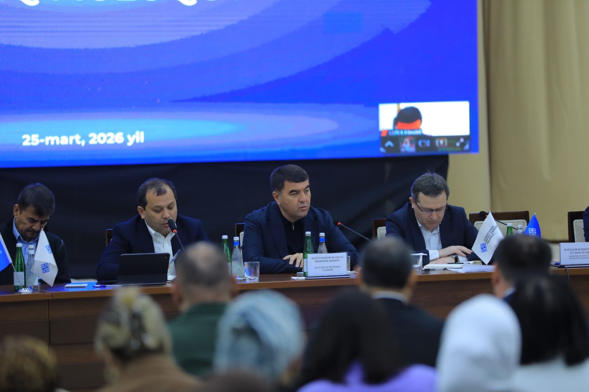 Наманган вилоятида кичик ва ўрта бизнес вакиллари билан очиқ мулоқот бўлиб ўтмоқда