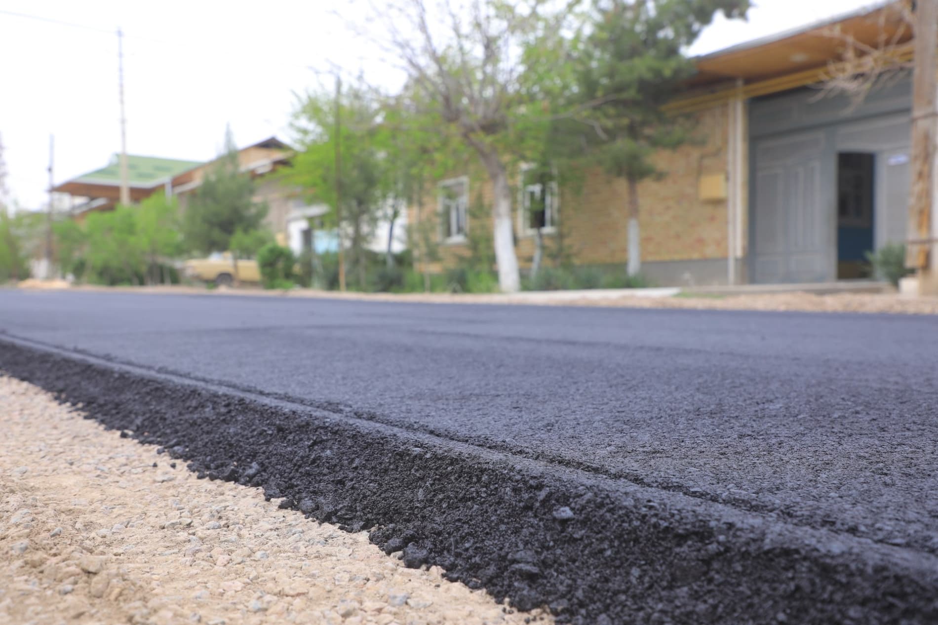 Popda yana bir mahalla zamonaviy qiyofa kasb etmoqda!